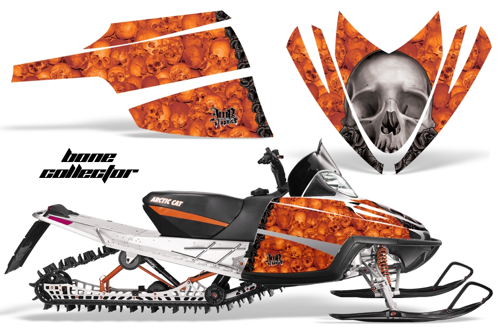 Arctic Cat M Series Graphics Kit BONECOLLECTOR ORANGE